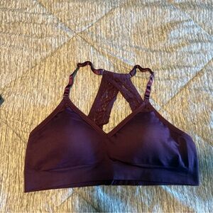 Torrid Deep Purple Racerback Lace Bralette